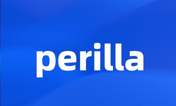 perilla