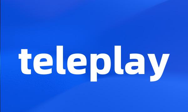 teleplay