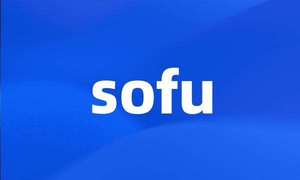 sofu