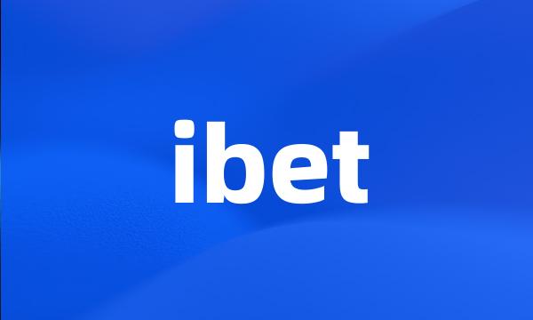 ibet