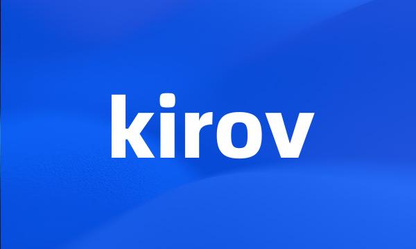 kirov