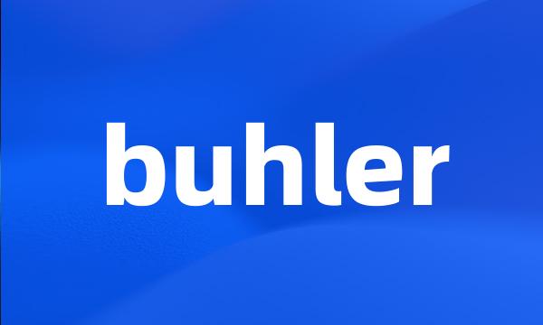 buhler