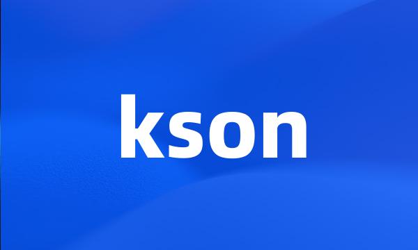 kson