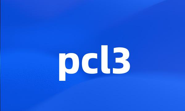 pcl3