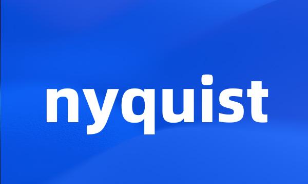 nyquist