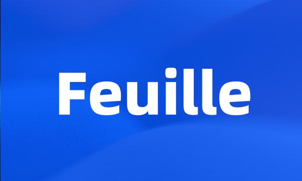 Feuille