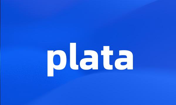 plata