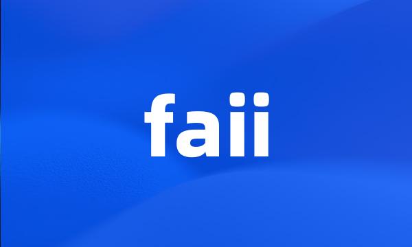 faii