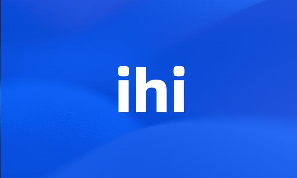 ihi