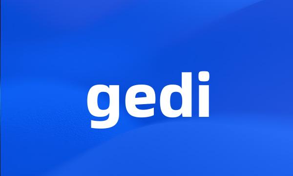 gedi