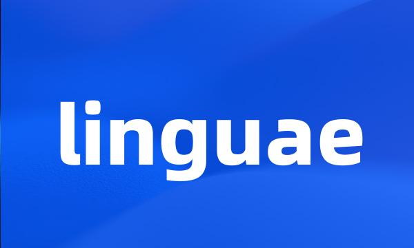 linguae