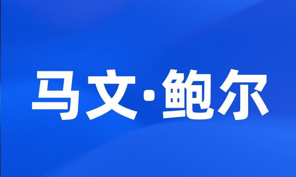 马文·鲍尔