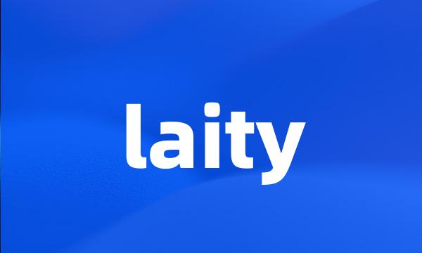 laity