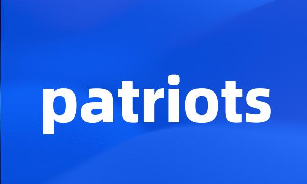 patriots