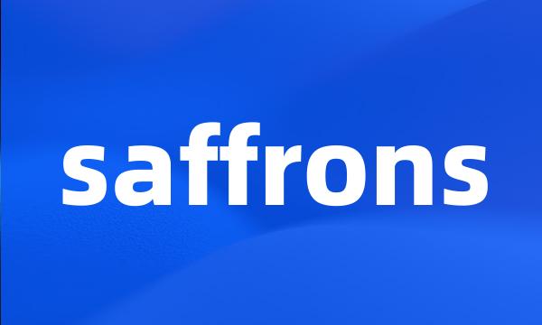 saffrons