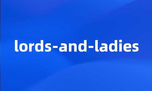 lords-and-ladies