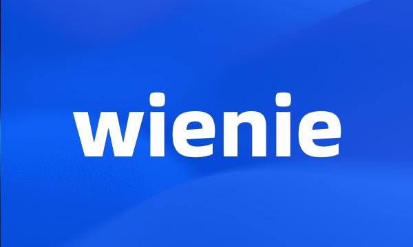 wienie