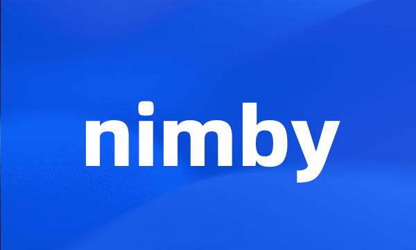 nimby