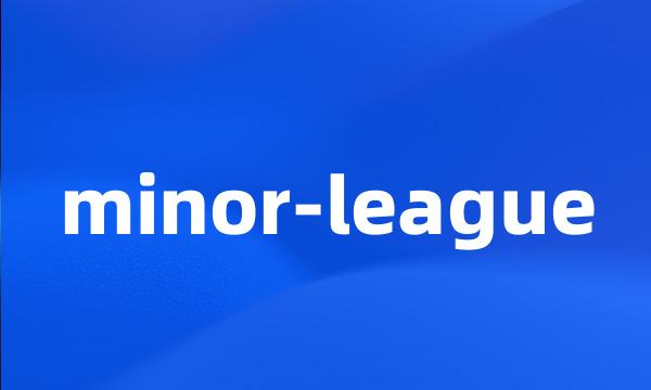 minor-league