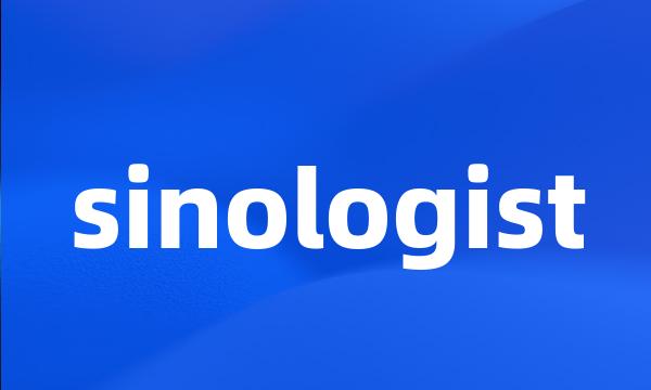 sinologist