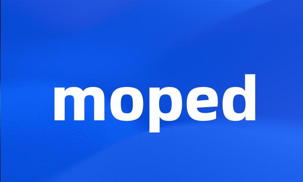 moped