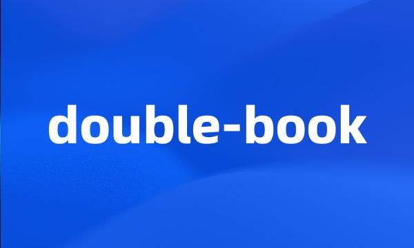 double-book