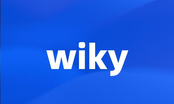 wiky