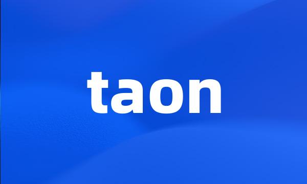 taon