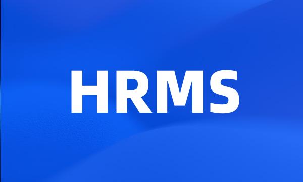 HRMS