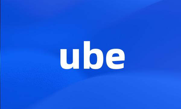 ube