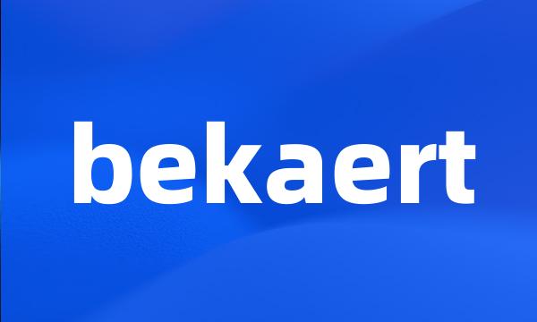 bekaert