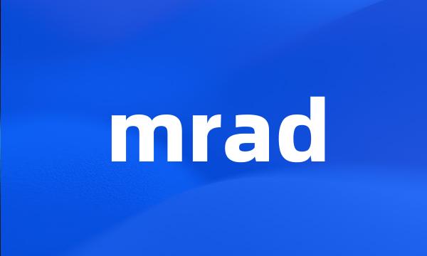 mrad