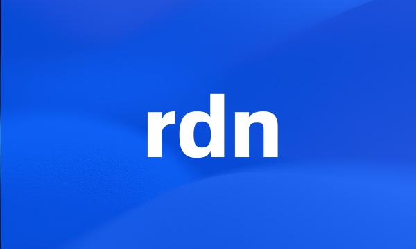 rdn