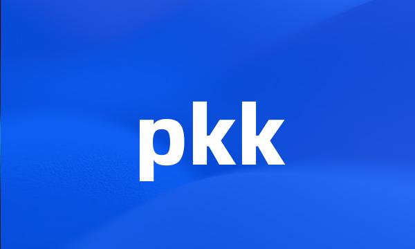 pkk