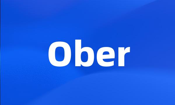 Ober