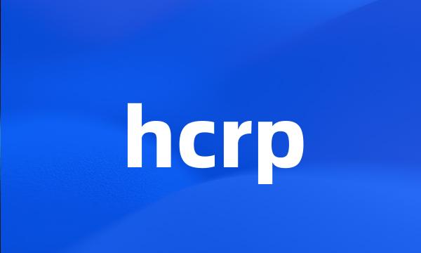 hcrp