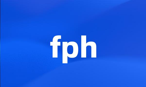 fph