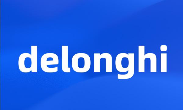 delonghi