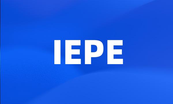 IEPE