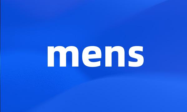 mens