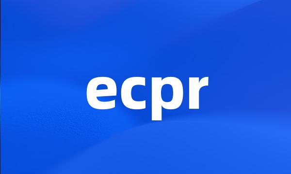 ecpr