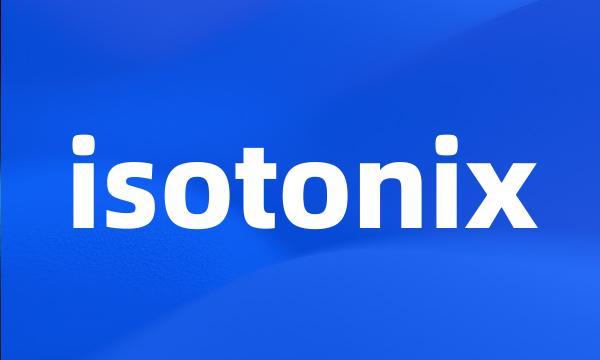 isotonix