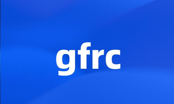 gfrc