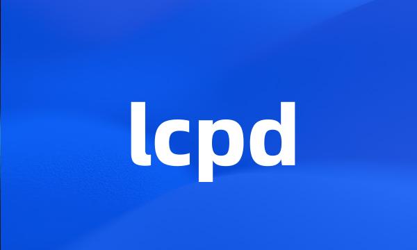 lcpd