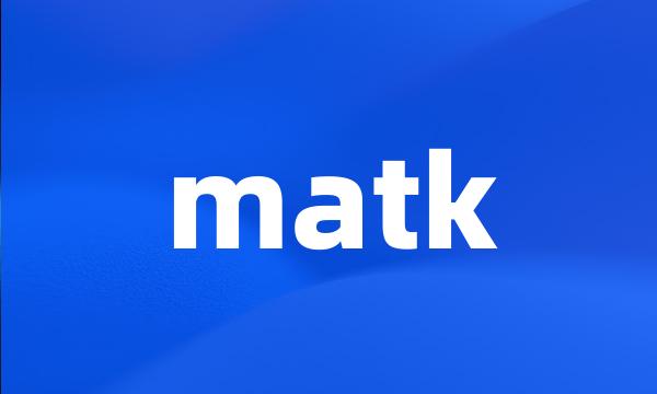 matk