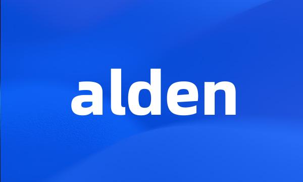 alden