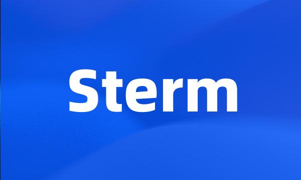 Sterm