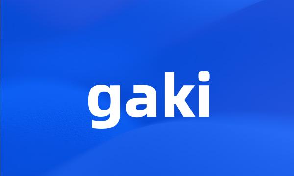 gaki