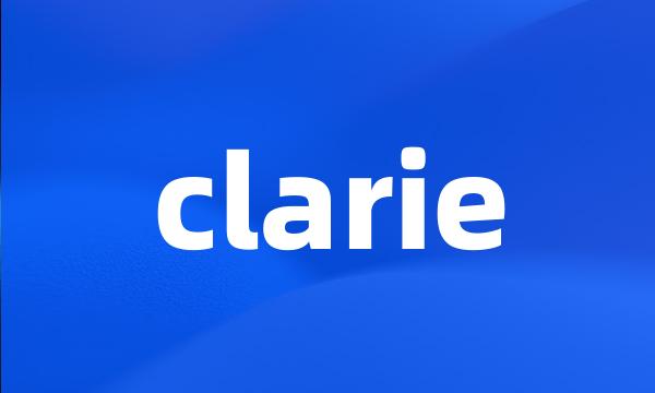 clarie