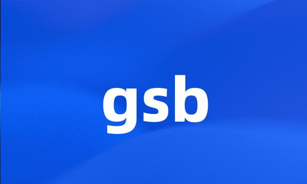 gsb